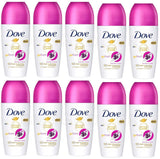 10 DOVE Go Fresh Moisturizing 48h Deodorant Antiperspirant Roll On Bottles 50ml