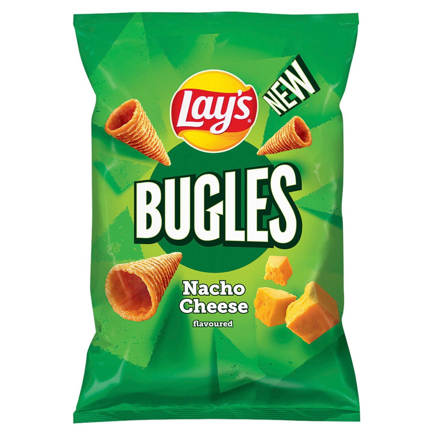 5 LAYS BUGLES Nacho Cheese Flavor Chips Snacks Crisps Bundle 110g