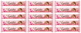 15 FAZER GEISHA CRUNCHY Milk Chocolate Bars with Soft Hazelnut Nougat 50g 1.76oz