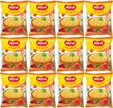 12 REEVA HOT CHICKEN Flavor Instant Ramen Noodle Soup Snacks (Rollton) 60g 2.2oz