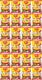 24 REEVA BEEF Flavor Instant Ramen Noodle Soup Snacks (Rollton) 60g 2.2oz