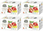 4 NATURAL PEACH & LEMON Flavor Herbal Infusion Fruit Tea Boxes Zolynelis