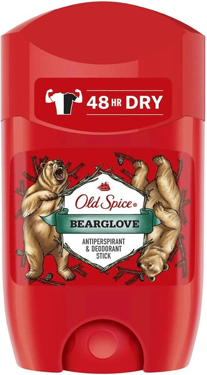 OLD SPICE BEARGLOVE 48h Dry Deodorant Solid Stick For Men 50ml