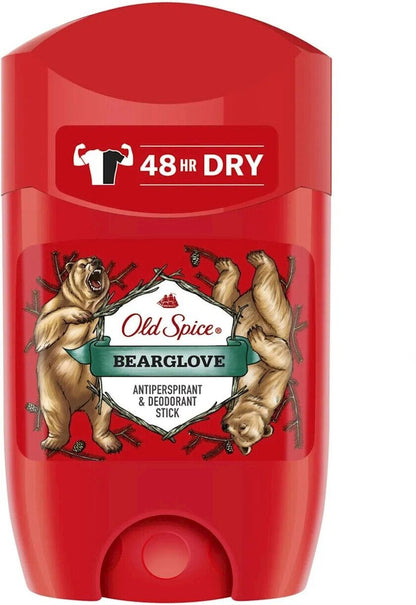 OLD SPICE BEARGLOVE 48h Dry Deodorant Solid Stick For Men 50ml