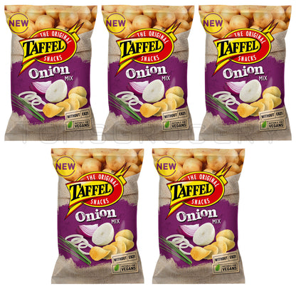 5 TAFFEL ONION MIX Flavor Potato Chips European Snacks Crisps 130g 4.6oz