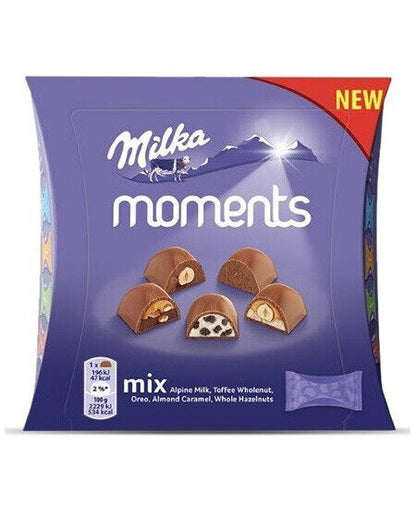 MILKA FAVOURITES Assorted Flavors Chocolate Sweets Box Oreo Toffee 95g
