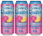 3 RADLER RASBPERRY CITRUS NON ALCOHOLIC Beer Cocktail Drink 500ml 16.9fl oz