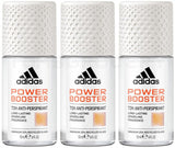 3 ADIDAS POWER BOOSTER 72H Protection Antiperspirant Roll On Deodorant 50ml