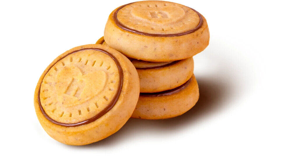 NUTELLA BISCUITS Crunchy Cookies with Chocolate Filling Party Snacks 193g 6.8oz