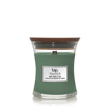 WOODWICK MINT LEAVES & OAK Scented Hourglass Candle 85g 3oz