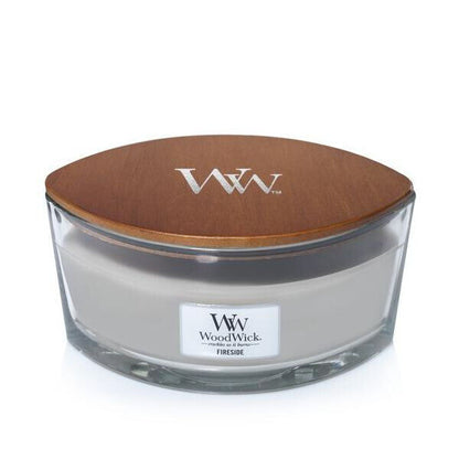 WOODWICK FIRESIDE Scented Ellipse Jar Candle 453g 16oz