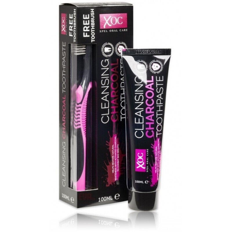 3 Xpel Oral Care Cleansing Charcoal Toothpaste 50ml