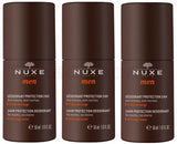 3 NUXE Paris No Marks Stains 24h Antiperspirant Roll On Deodorant for Men 50ml