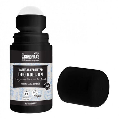 DR KONOPKAS MEN Natural Certified Cedar & Sage Antiperspirant Roll On Deo 50ml