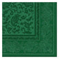 Napkins ROYAL Collection 1/4 Fold DARK GREEN Ornaments 40 x 40cm 15.75 x 15.75in