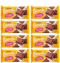 8 ROSHEN LACMI Chocolate Bars with Milk & Wafer Filling Ukrainian Sweets 90g