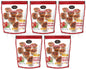 5 VALENTINA BRUSCHETTA Bags with Tomato & Oregano Baked Bread Snacks 150g 5.3oz