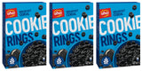 3 BOXES COOKIE RINGS Breakfast Cereal Wholegrain Snacks 425g 15oz