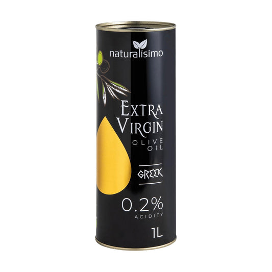 NATURALISIMO Extra Virgin Greek Low Acidity Olive Oil 1 L 33 fl oz
