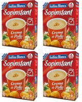 4 GALLINA BLANCA Creamy Chicken with Croutons Instant Soup (12 servings)