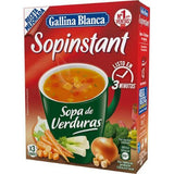 4 GALLINA BLANCA Instant Creamy Garden Veggies Soup with Croutons (12 servings)