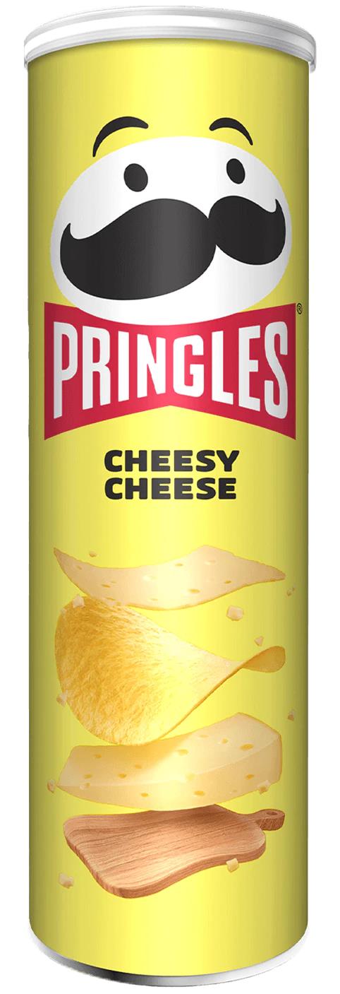 PRINGLES CHEESY CHEESE Flavor Potato Chips Snacks 165g 5.8oz