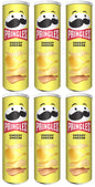 6 PRINGLES CHEESY CHEESE Flavor Potato Chips Snacks 165g 5.8oz