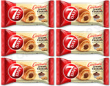 7DAYS Croissants with Cream Cookies Filling Fun Snacks Sweets 6 x 60g 2.1oz