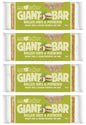 4 MA BAKER GIANT BAR Rolled Oats & Pistachio Vegan Cereal Bars 90g 3.17oz