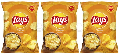 3 LAYS CHEESE Flavor Potato Chips Snacks Crisps 200g 7.05oz