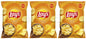 3 LAYS CHEESE Flavor Potato Chips Snacks Crisps 200g 7.05oz