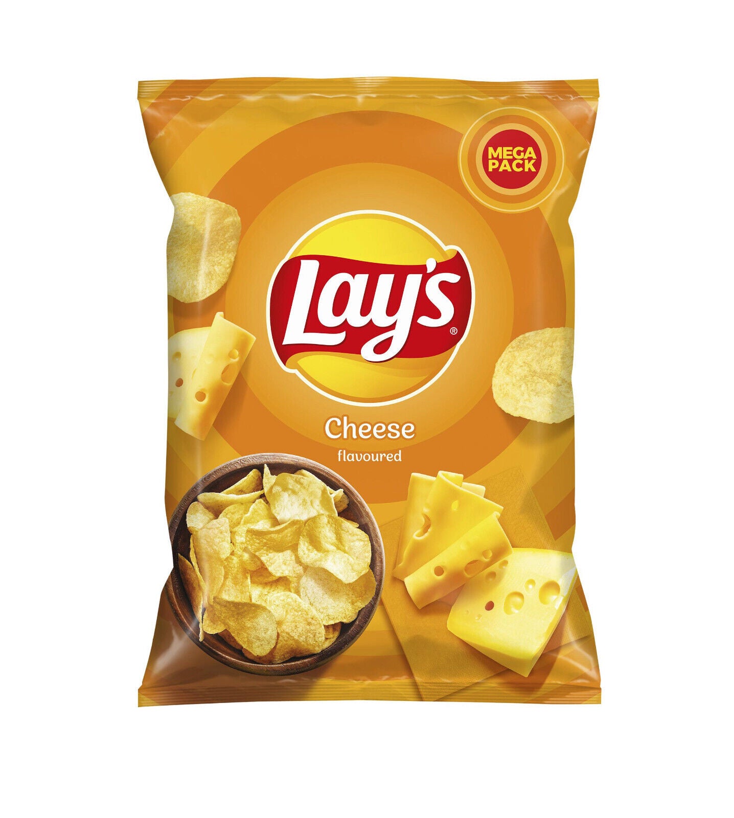 3 LAYS CHEESE Flavor Potato Chips Snacks Crisps 200g 7.05oz