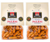 2 GOURMANTE PALESI Traditional Italian Snacks with Tomatoes Crisps Crackers 150g