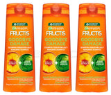 3 GARNIER GOODBYE DAMAGE Repairing Shampoo with Amla Oil & Keratin 250ml