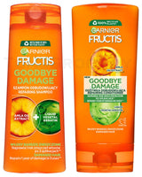 GARNIER GOODBYE DAMAGE Repairing SHAMPOO + CONDITIONER Set For Damaged Hair