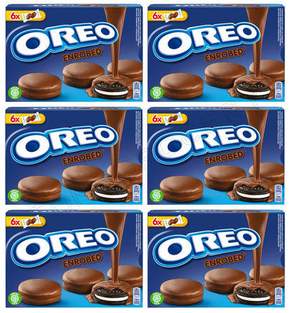 6 BOXES OREO ENROBED Milk Chocolate Covered Cookies Sweets 246g 8.6oz