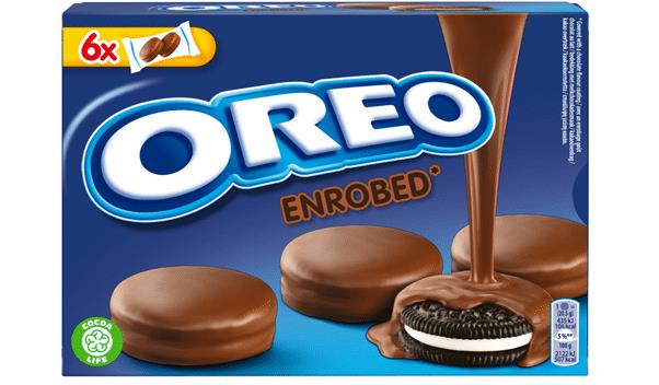 6 BOXES OREO ENROBED Milk Chocolate Covered Cookies Sweets 246g 8.6oz