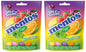 2 MENTOS FRUIT MIX Chewy Dragee Candy Sweets Sharing Bags 160g 5.6oz