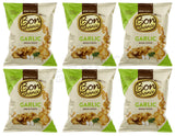 6 BON CHANCE GARLIC Flavor Baked Bread Crisps Snacks 240g 8.5oz