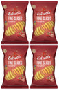 4 ESTRELLA Fine Slices Tomato Flavor Potato Chips Crisps Snacks 180g 6.3oz