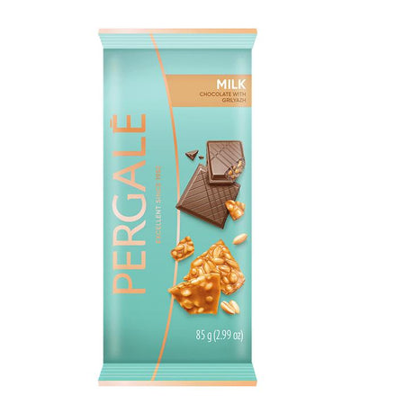 16 PERGALE Milk Chocolate Bars Grilyazh Caramel Flavor 85g 3oz