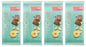 4 PERGALE Milk Chocolate Bars With Cookie Filling European Sweets Treats 100g