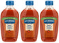 3 HELLMANNS HOT KETCHUP Spicy Cajun Squeeze Bottles 470g 16.5oz