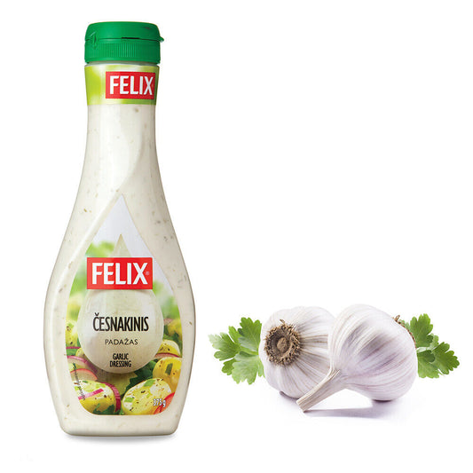 FELIX GARLIC Dressing & Dipping Sauce Squeeze Bottle 375g 13oz