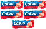 5 CALVO Tuna Steak in Tomato Sauce Packs (15 tins) 240g 8.5oz