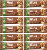 12 NESTLE MUSLI Chocolate Wholegrain Cereal Bars 35g 1.23oz