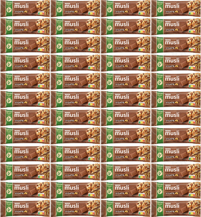 48 NESTLE MUSLI Chocolate Wholegrain Healthy Breakfast Cereal Bars 35g 1.23oz