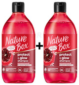 NATURE BOX Protect & Glow Shampoo & Conditioner Set with Pomegranate Oil 385ml