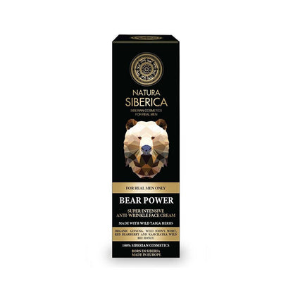 NATURA SIBERICA BEAR POWER Super Intensive Anti-Wrinkle Face Cream for Men 50ml