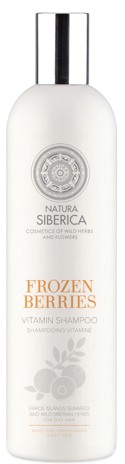 NATURA SIBERICA FROZEN BERRIES Vitamin Conditioner + Shampoo Bundle 3 x 400ml
